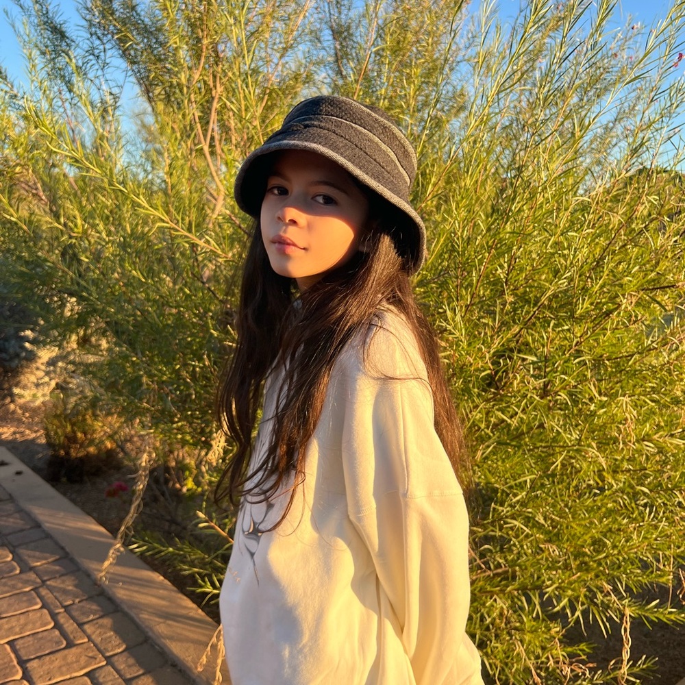 Flowered Bucket Hat - Picture 7 of 10